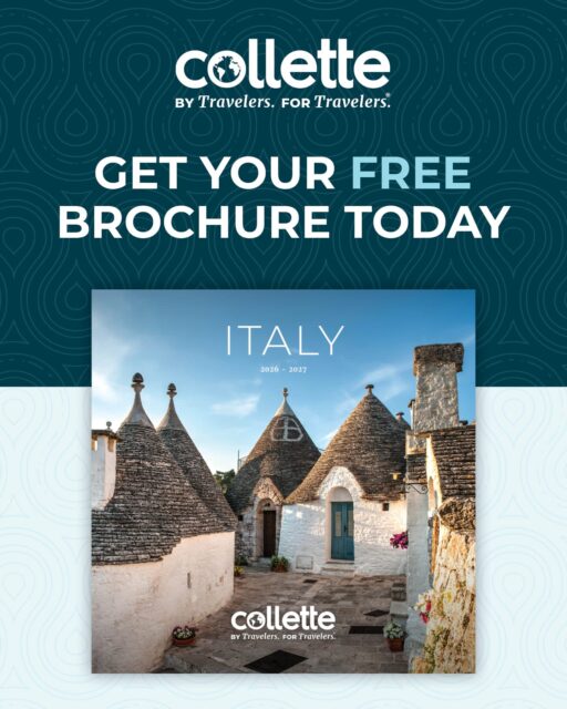 Collette’s new 2026 Italy Brochure is here, and whether you’ve been there already or not, it’s definitely going to make you want to start planning a visit! ​
​
I love the cultural experiences Collette includes — like tasting limoncello with a local family in Minori, watching a master glass blower at work in Murano…there are way too many highlights to list here!​
​
Message me if you’d like me to send you a free copy in the mail!​ (407) 569-7040
​
https://www.gocollette.com/en/guided-travel/order-brochures#Time2BoardTravel #Time2Board